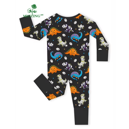 baby bamboo fiber romper 2 way zipper soft stretchy - Temu