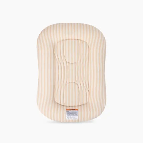 Infant Lounger Wave | Oat Stripe