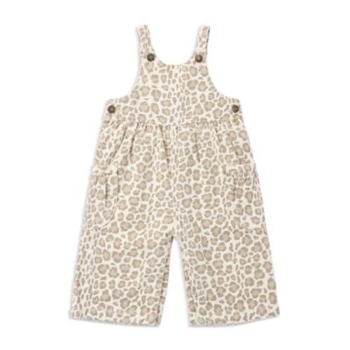 Girls' Printed Wide Leg Overalls - Baby
