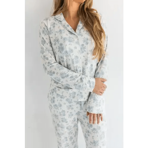 Blue Rose Garden Women's Set – In My Jammers