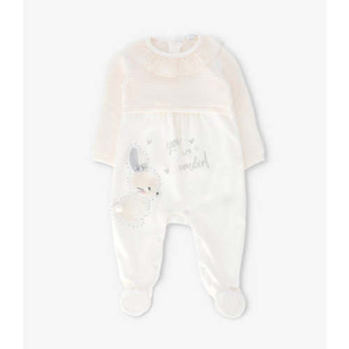 Enterito recién nacida tejido con vuelos – Limonada