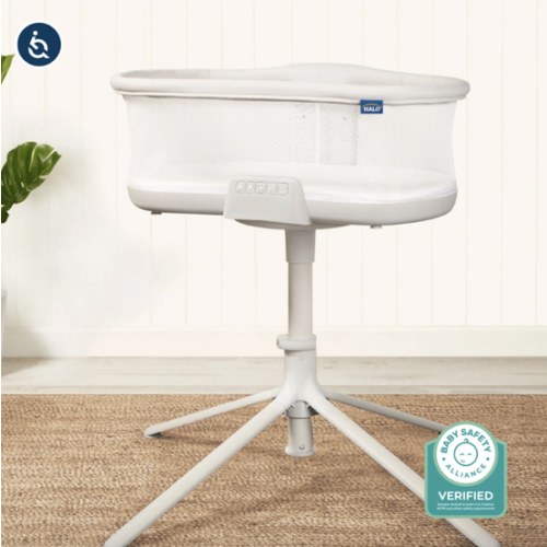 HALO - BassiNest Soothing Swivel Sleeper 3.0S - white/grey