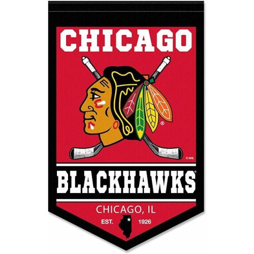 Chicago Blackhawks Heritage History Banner Pennant