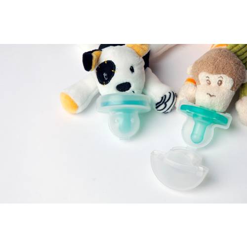 Single Pacifier Cover-Only one that fits pacifiers with stuffed animals or pacifier clips.