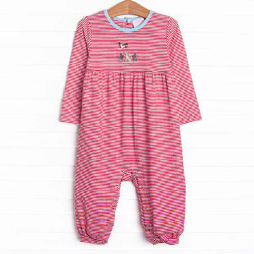Southern Migration Applique Romper, Red – Stitchy Fish