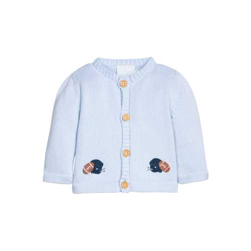 Crochet Cardigan - Football Helmet