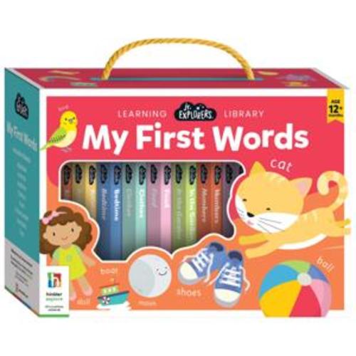 Jr. Explorers My First Words Learning Library Box Set - Book