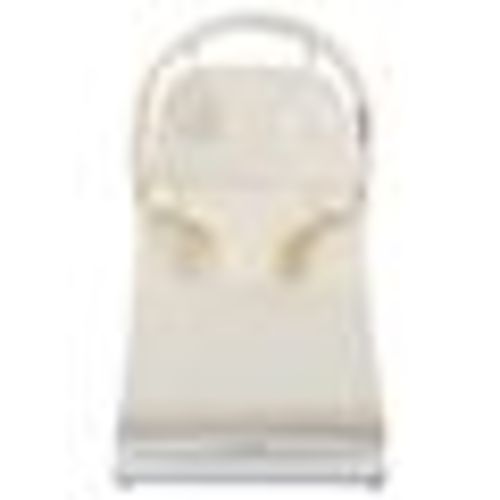 Slickblue Baby Bouncer Folding Bouncer Seat Chair for Babies 0-9 Months with Toy Bar in Beige | Mathis Home