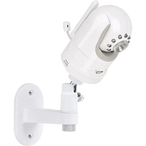 Adjustable Baby Monitor Wall Mount for Infant Optics DXR-8 and DXR-8 Pro Baby Monitor, Perfect View Angle and Easy Installation without Drilling