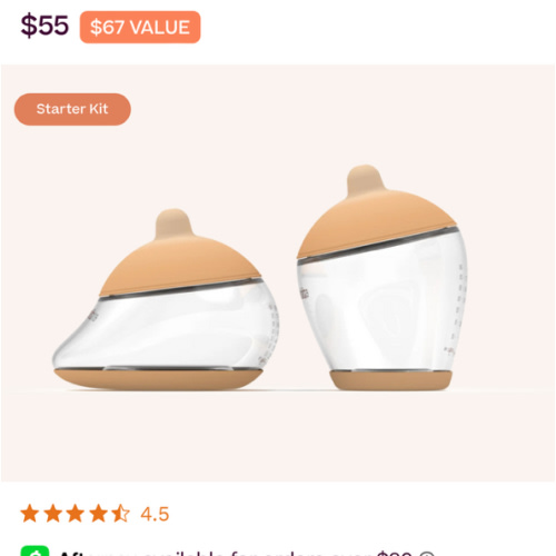 Bottle Feeding Starter Kit | Emulait