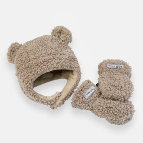Cub Set - Teddy | Hat & Mittens