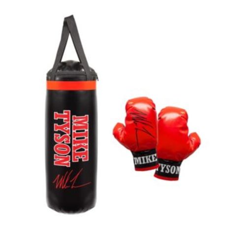 Mike Tyson Kids Boxing - Punching Bag Hanging and Gloves