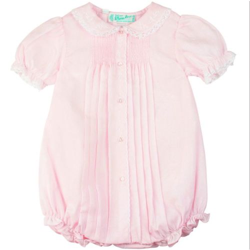 Pink Scalloped Open Front Bubble