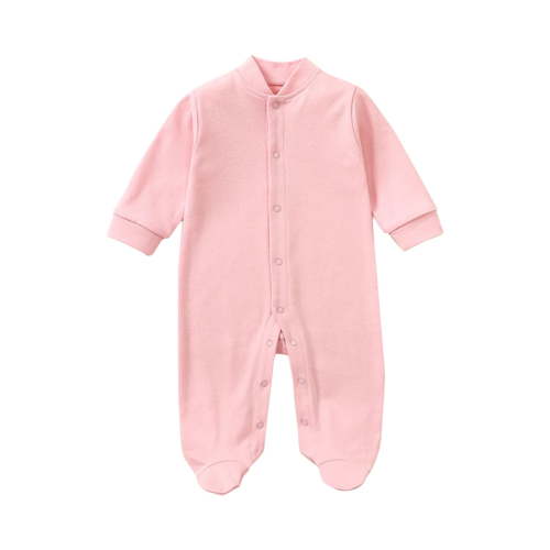 Kaemgyyd Newborn Footie Pajamas Jumpsuit Outfit Long Sleeve Button down Sleepers Baby Boy Girl Footed One-Piece Romper 0-12 Months