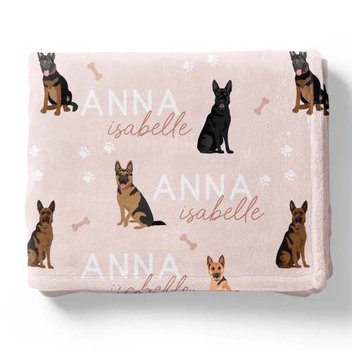 Personalized Kids Blankets | Dog Breeds