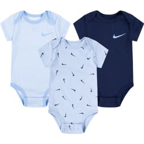 Essentials 3-Pack Assorted Bodysuits, 12M