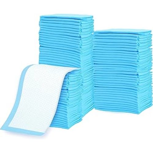 Disposable Changing Pad Pack of 50 Baby Incontinence Pad Diaper Changing Pads UnderPads Ultra Soft Super Absorbent Waterproof Mat 13 x18 in