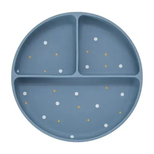 Little Rawr Divider Plate Round - Safari | Baby Bunting AU