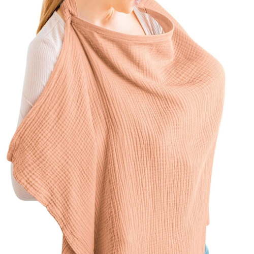 75*95cm Outdoor Breastfeeding Cover Gauze Shawl Nursing Blanket E2G9