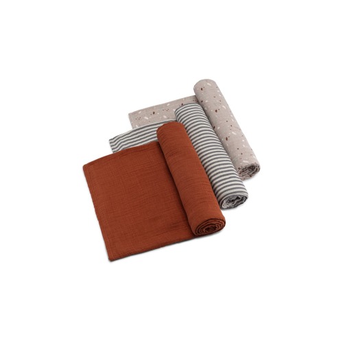 Parker Baby Co. Swaddle Set | Clay