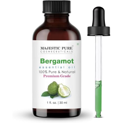 Majestic Pure Bergamot Essential Oil for Diffuser - 1 fl oz