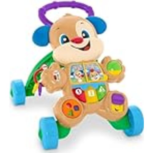 Fisher-Price Laugh & Learn Smart Stages Puppy Walker | Baby Toy, Educational Music, Lights & Hands-On Activities, Infants Ages 6+ Months