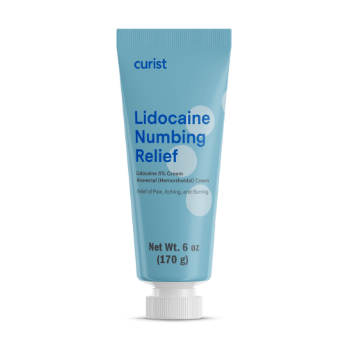 Lidocaine Cream 5% Numbing Cream Relief 6 oz | Strongest Numbing Cream OTC – Curist