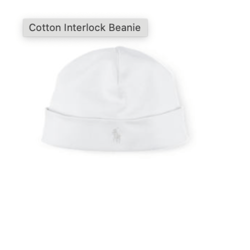 Cotton Interlock Hat | Hats & Mittens ACCESSORIES | Ralph Lauren