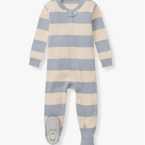 Burt's Bees Baby baby-boys Sleeper Pjs, 100% Organic Cotton, One-piece Footie, Zip Up Jumpsuit, Snug Fit Pajamas