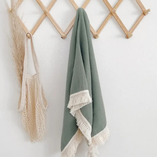 Fringe Baby Blanket