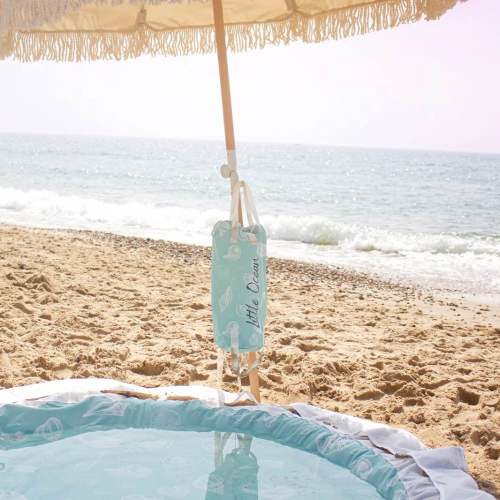 Beach Pool - Add 3.5 swim noodles to the sand pockets to create a garden pool.
