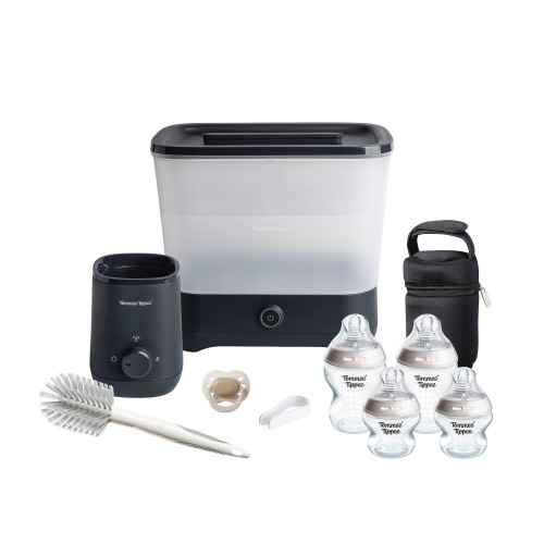Tommee Tippee Essentials Feeding Set Black
