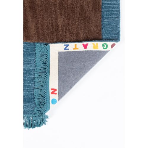 Novogratz by Momeni Atticus Teddy Hand Tufted Animal Print Wool Rug