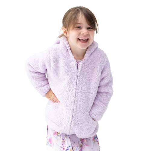 Chenille - Lavender Hooded Jacket – Angel Dear