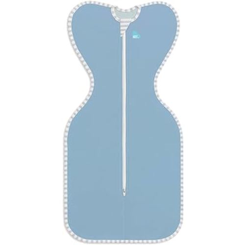 Love to Dream Swaddle UP, Baby Sleep Sack, Self-Soothing Swaddles for Newborns, Improves Sleep, Snug Fit Helps Calm Startle Reflex, New Born Essentials for Baby, 8-13 lbs, Blue