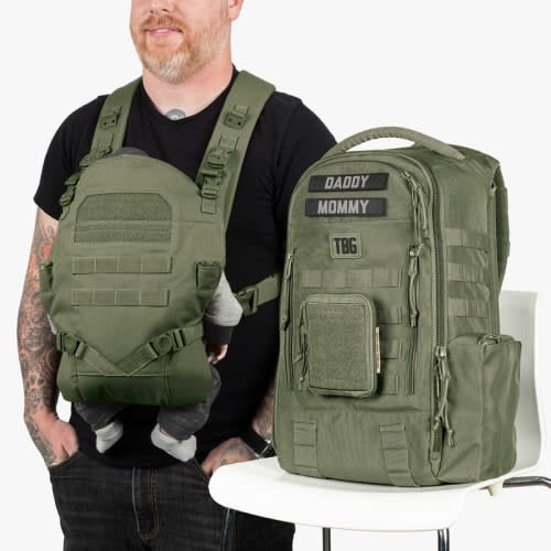 Diaper Bag & Baby Carrier Bundle - Tactical Baby Gear