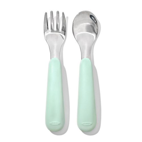 OXO Tot On The Go Fork and Spoon Set