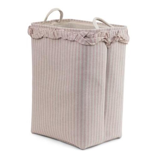 Striped Ruffle Laundry Hamper | Home | TJ Maxx
