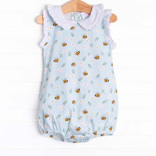Bumble Bee Blues Bubble, Blue – Stitchy Fish