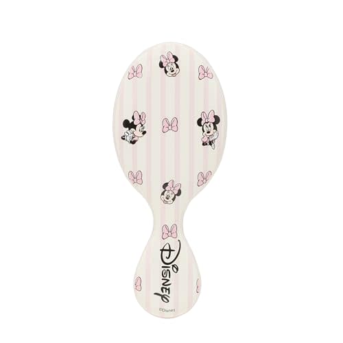 Wet Brush Hello Disney Minnie Mouse - Detangling Travel Hair Brush - Ultra-Soft IntelliFlex Bristles Glide Through Tangles with Ease - Mini Hair Brush - Pain-Free - All Hair Types, Limited Edition