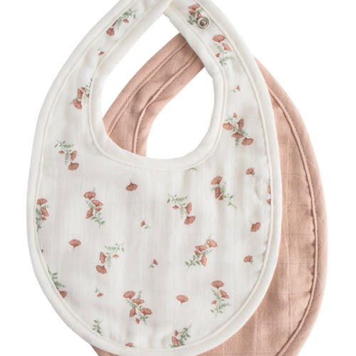 Mushie Muslin Bib 2-Pack