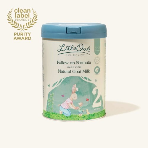 LittleOak Natural Goat Milk Follow-On Formula with Olive Oil – Stage 2 (800g)