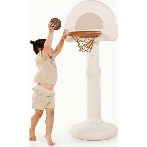Standing Basketball Hoop, Ivory - Gathre | Maisonette