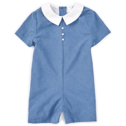 Edgehill Collection Baby Boy 3-24 Months Peter Pan Collar Corduroy Jon Jon