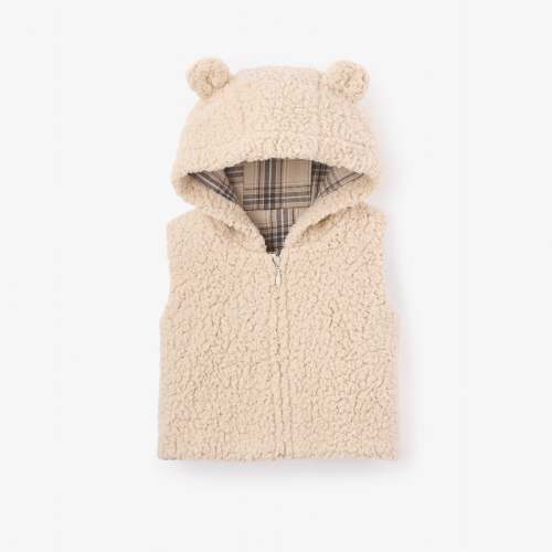 Sherpa Hooded Vest
