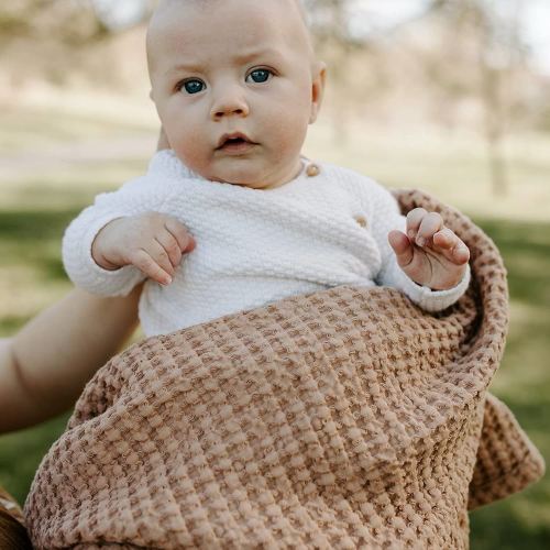 Amazon.com: Simka Rose Waffle Baby Blanket Cotton Soft Breathable Swaddle Blanket for Baby Nursery, Stroller & Crib Blanket - Baby Receiving Blankets for Boys & Girls Gender Neutral Toddler Blanket : Baby