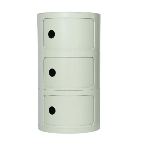 Latitude Run® Millian 3-Tier Round Cabinet Drawer Organizer With Storage & Reviews | Wayfair