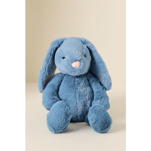 Mon Ami Bright Bunny Stuffed Animal, blue