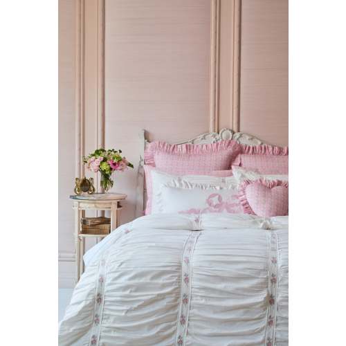 Bow Throw Blanket - Luxury Home Decor | LoveShackFancy