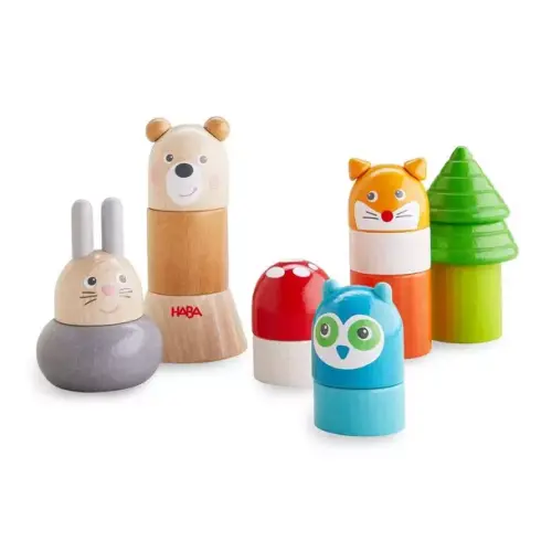 Brands We Love Forest Animals Wooden Stacking Toy by Janie and Jack